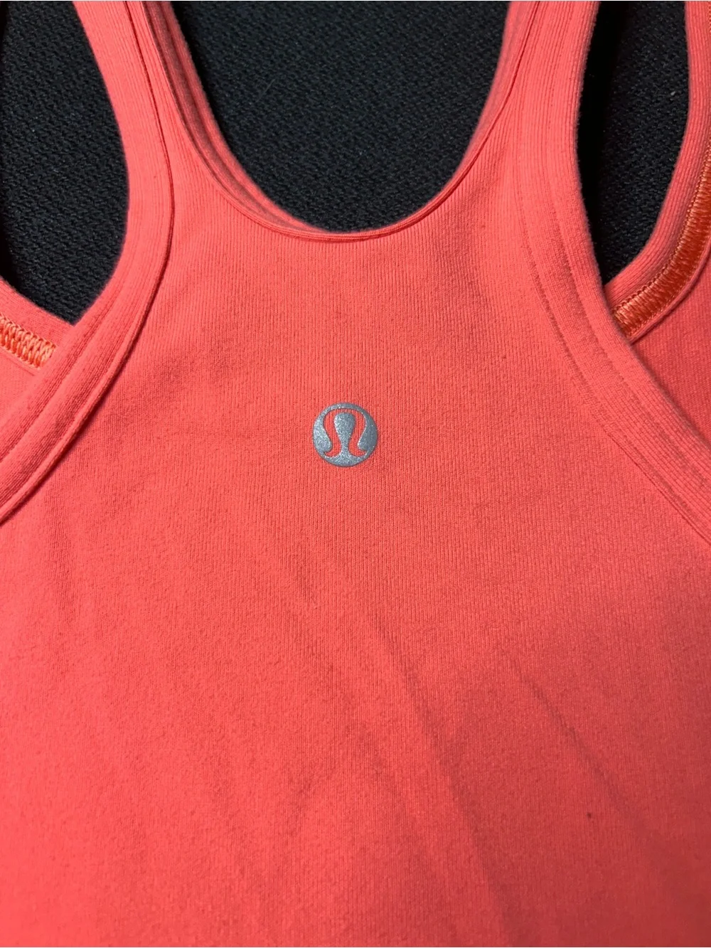 Lululemon Cool Racerback Tank | Coral | Size 4 | Luon Fabric